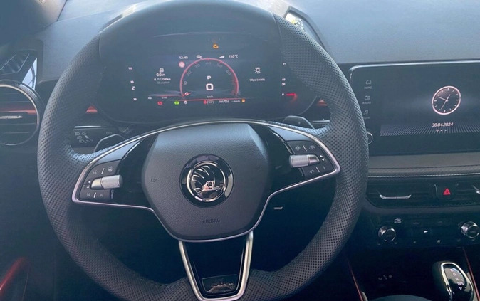Skoda Fabia cena 123050 przebieg: 1, rok produkcji 2024 z Gorzów Wielkopolski małe 529